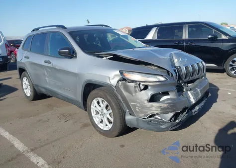 2017 Jeep Cherokee Sport 4X4 from USA, damaged, VIN 1C4PJMAB6HW632772